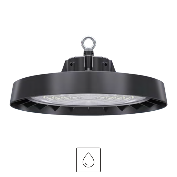 HIGH BAY IP65 100W(55/75W) 160LM/W CCT 3/4/5000K 120° 248*158MM