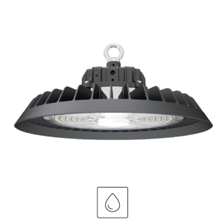 HIGH BAY ATLANTA DIMMABLE 150W 4000K 22500LM IP65 120° Ø309X156MM