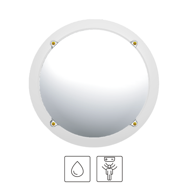 HUBLOT NICE ASYME 12/18/24W 120LM/W CCT IP65 IK10  Ø320X90MM HF