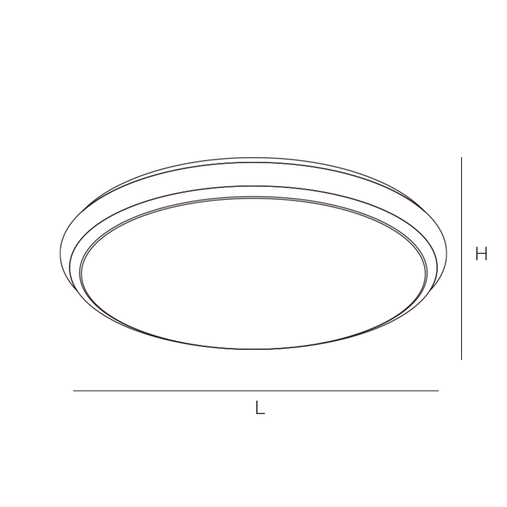 HUBLOT PARIS AVEC DÉTECTEUR 22W 3000°K 2000lm IP65 Ø300x53mm