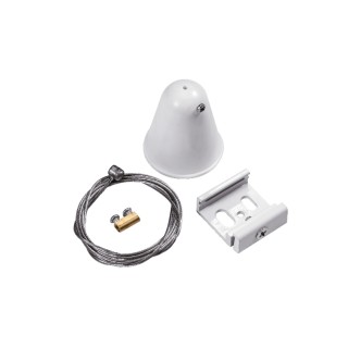 KIT SUSPENSION CABLE 2M BLANC