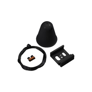 KIT SUSPENSION CABLE 2M NOIR