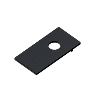 PLAQUE DE FINITION D AVEC SORTIE DE CABLE