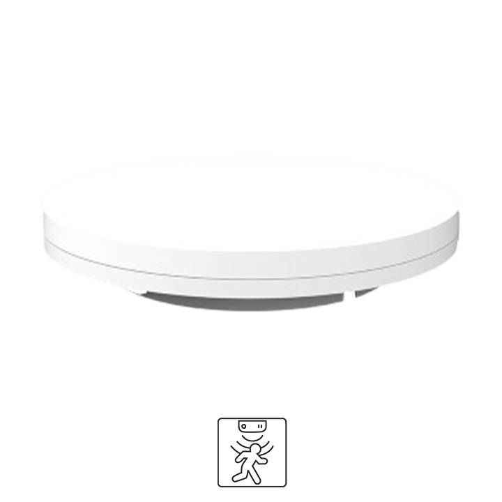 PLAFONNIER IP54 10/15/20W CCT 110° Ø320X57MM 110LM/W BLANC SENSOR