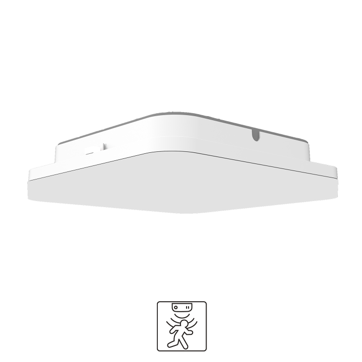 PLAFONNIER IP54 8/10/15W CCT 110° 260X57MM 110LM/W BLANC SENSOR