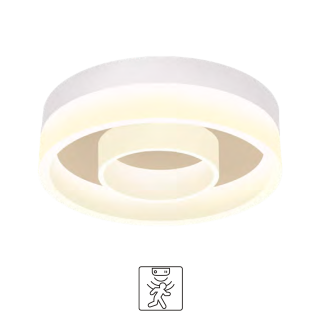 PLAFONNIER IP54 10/15W CCT 110° Ø235X46MM SENSOR
