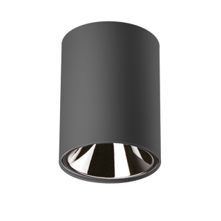 SPOT BEKE ROUND 10W 3000K 800LM IP20 Ø75X105MM NOIR