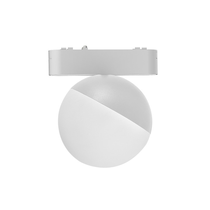 PROJECTEUR ROND POUR MINI RAIL 48V 10W 2700K 120° 114.5*Ø100*118MM B