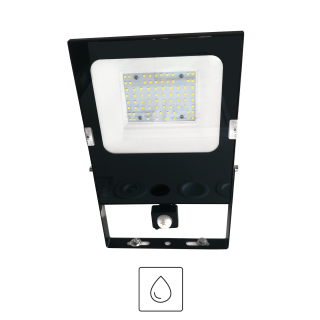 PROJECTEUR PARIS DETECTEUR 50W 4000K 4550LM IP65 241X211X53MM