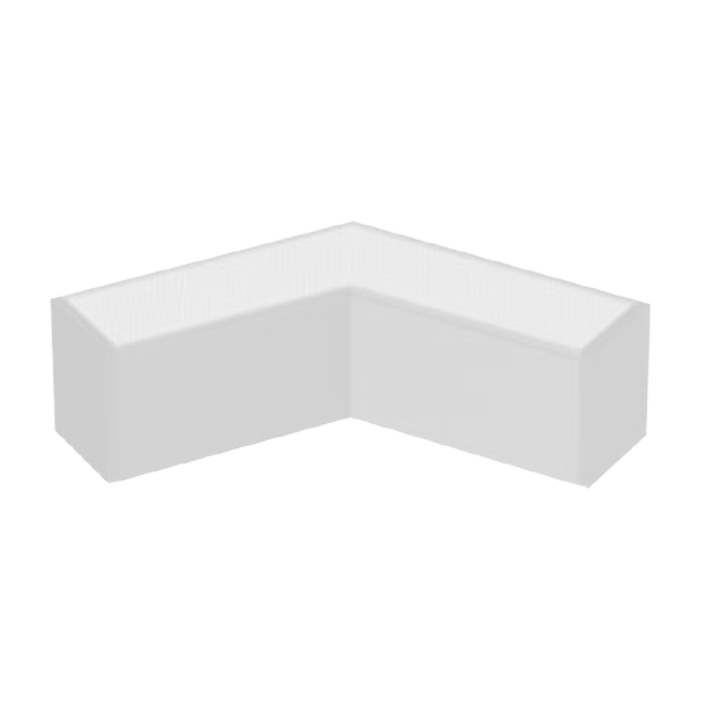 CONNECTEUR 120° 5575  13W CCT BLANC