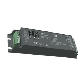 DECODEUR DMX512 RGBW 12-24V MAXI 20A 5A*4CH