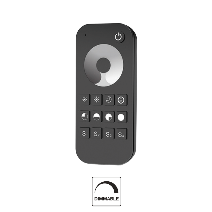 TELECOMMANDE DIMMABLE RF 4 ZONES