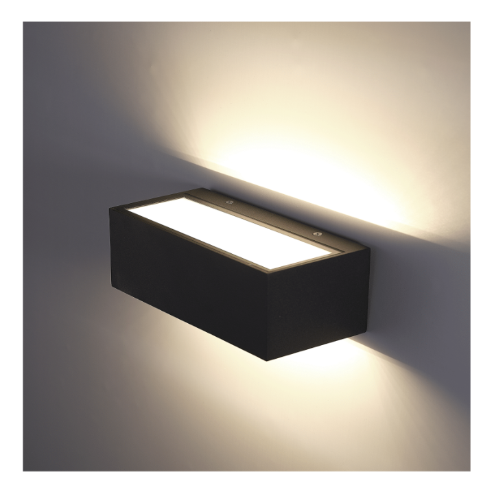 APPLIQUES 18W CCT IP54 120° 220*105*85MM NOIR