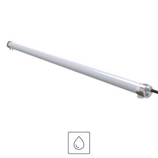 MINI LUMINAIRE TUBULAIRE 40MM* IP66 IK10 
