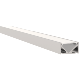 PROFILE ALU ASYMETRIQUE 2M AVEC DIFFUSEUR 1911MM