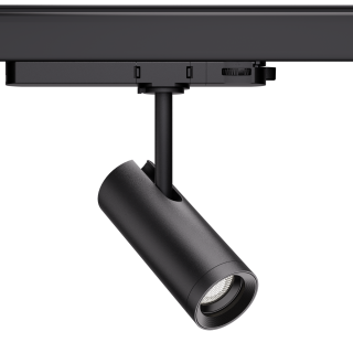 PROJECTEUR RAIL D45X114MM IRC 97 8-40° 6W DIMMABLE NOIR