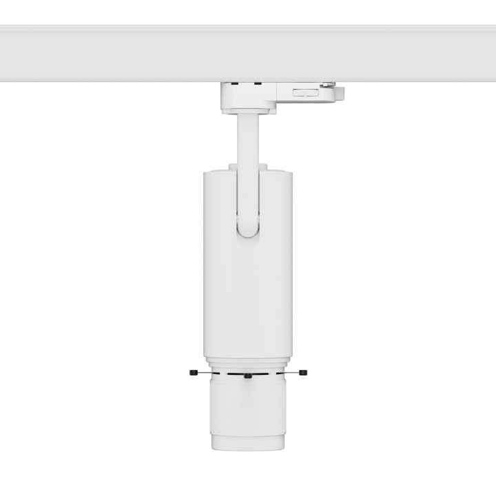 CADREUR RAIL D55X171MM IRC 97 53° 10W DIMMABLE BLANC