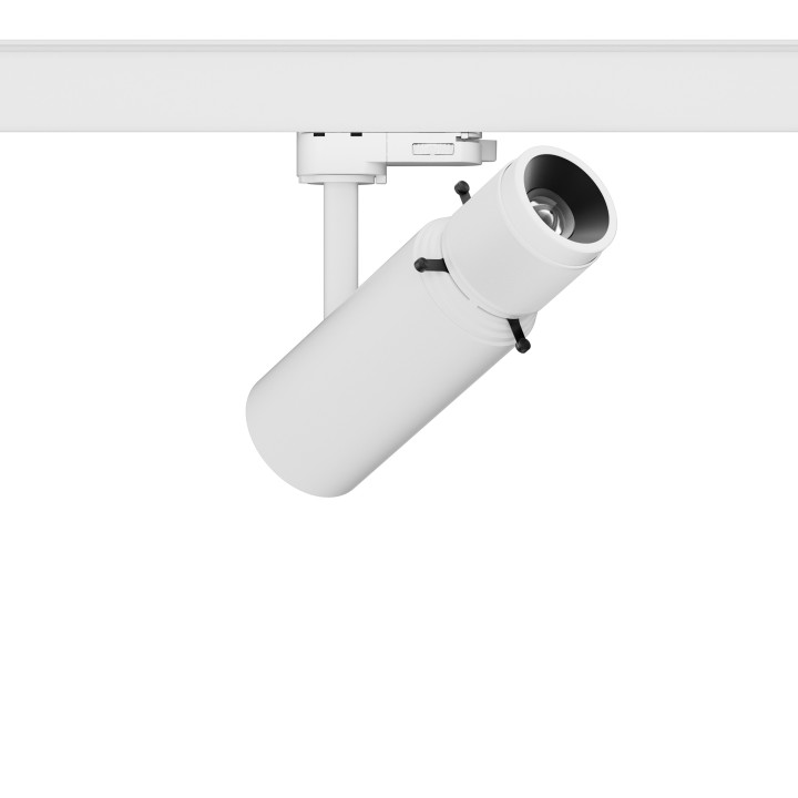 CADREUR RAIL D55X171MM IRC 97 53° 10W DIMMABLE BLANC