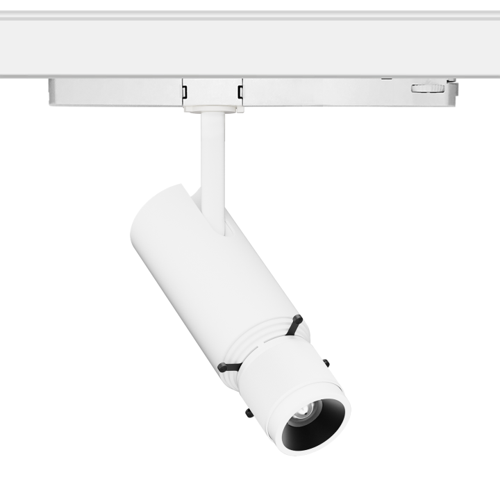 CADREUR RAIL D55X171MM IRC 97 53° 10W DIMMABLE BLANC