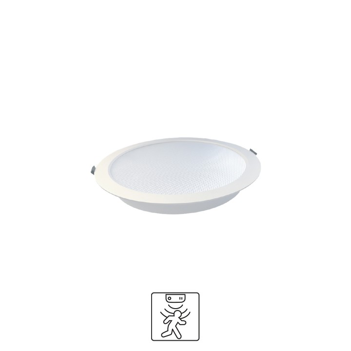 DOWNLIGHT BREST IP54 UGR19 100° Ø145X25MM 12W CCT SENSOR