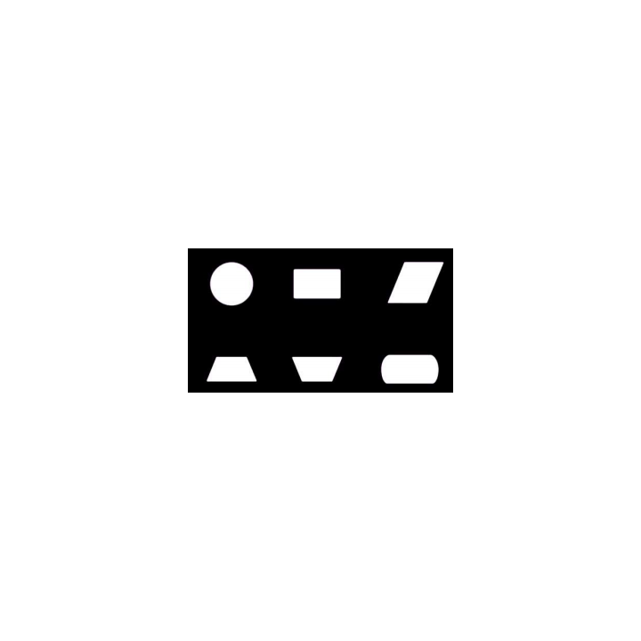 CADREUR RAIL D75X290 MM IRC 97 18-36° 20W DIMMABLE NOIR