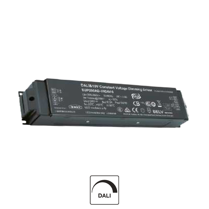 DRIVER 24V 200W DIMMABLE DALI PUSH DIM