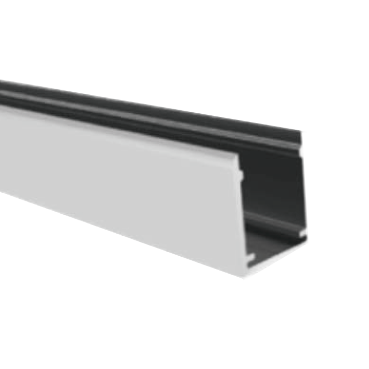 RAIL ALUMINIUM  POUR NEON LED 06X12MM 1METRE