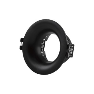 COLLERETTE GU10 Ø86X40MM Ø70~75MM NOIR