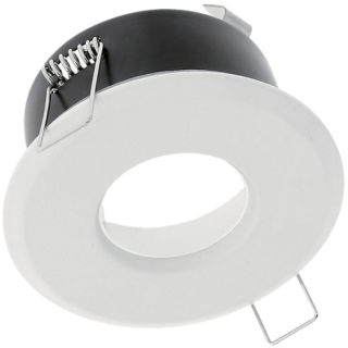 COLLERETTE IP65 GU10 BLANC Ø83*58MM PERCAGE Ø75MM