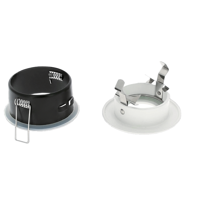 COLLERETTE IP65 GU10 BLANC Ø83*58MM PERCAGE Ø75MM