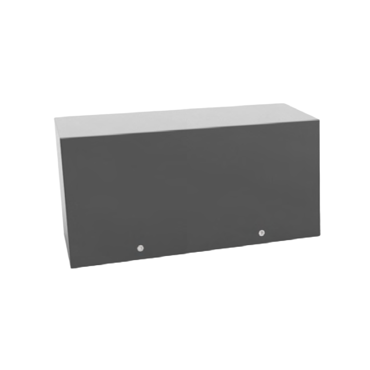 APPLIQUE MURALE IP65 230V 2X10,1W 3000K 2X643LM 205X102X91MM NOIR