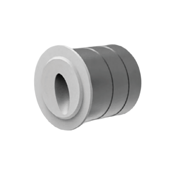 BALISAGE MURAL ENCASTRE BLANC Ø75MM 2.4W 3000K BA87° IP65 AC100-24