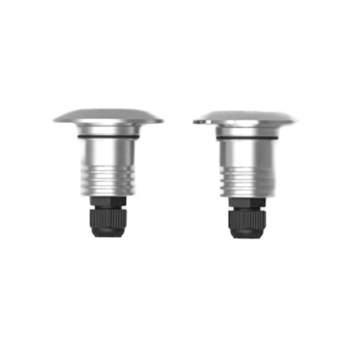 SPOT ENCAS EXTÉRIEUR 220-240V 2,5W 3000°K 72lm Ø60x90mm INOX