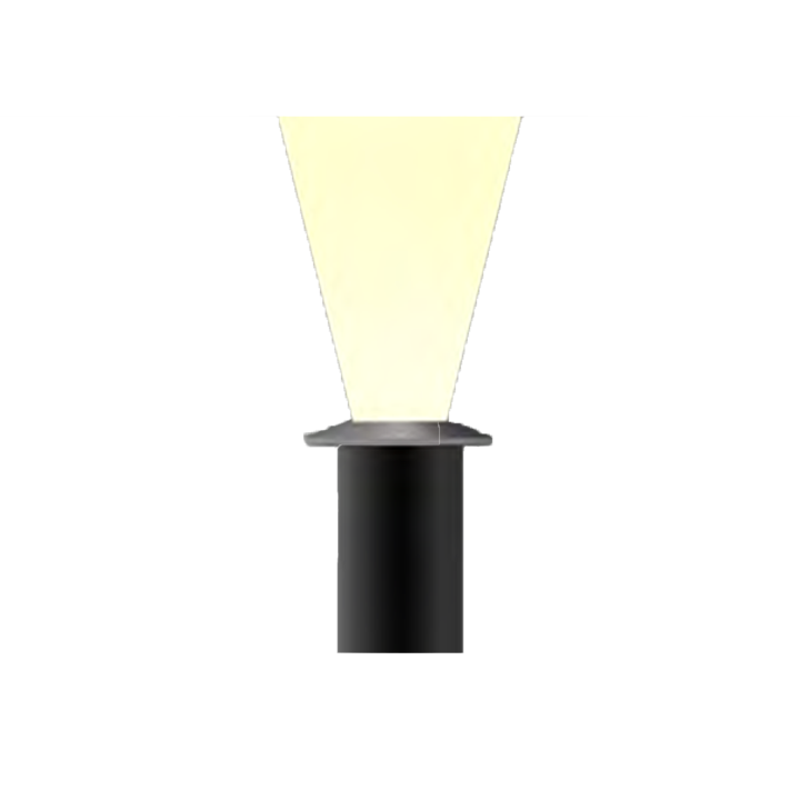 SPOT ENCAS EXTÉRIEUR 220-240V 2,5W 3000°K 72lm Ø60x90mm INOX