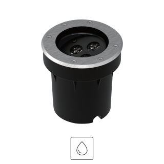 SPOT ENCASTRE SOL 9W AC220V Ø120*120MM IP67