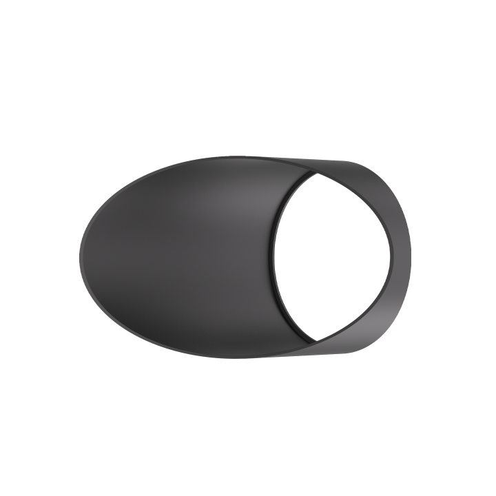 NEZ ANTI- EBLOUISSEMENT  POUR PROJECTEUR D45 NOIR