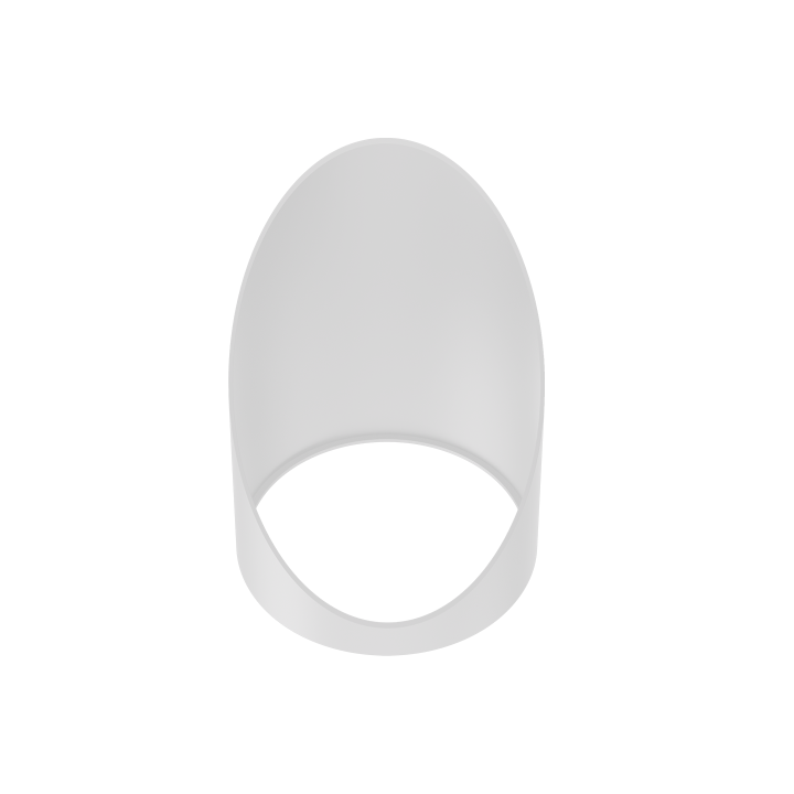 NEZ ANTI- EBLOUISSEMENT  POUR PROJECTEUR D62 BLANC