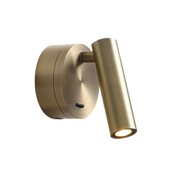 LISEUSE PATERE ROND D85*110MM 3W 180LM 45° 3000K BRONZE