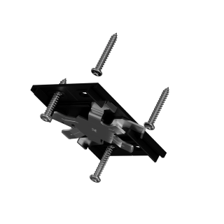 KIT DE FIXATION SAILLIE POUR  LL5575 NOIR L'UNITE