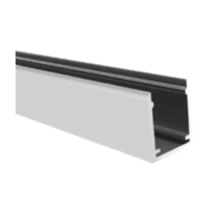 RAIL ALUMINIUM  POUR NEON LED 10X10MM 1METRE