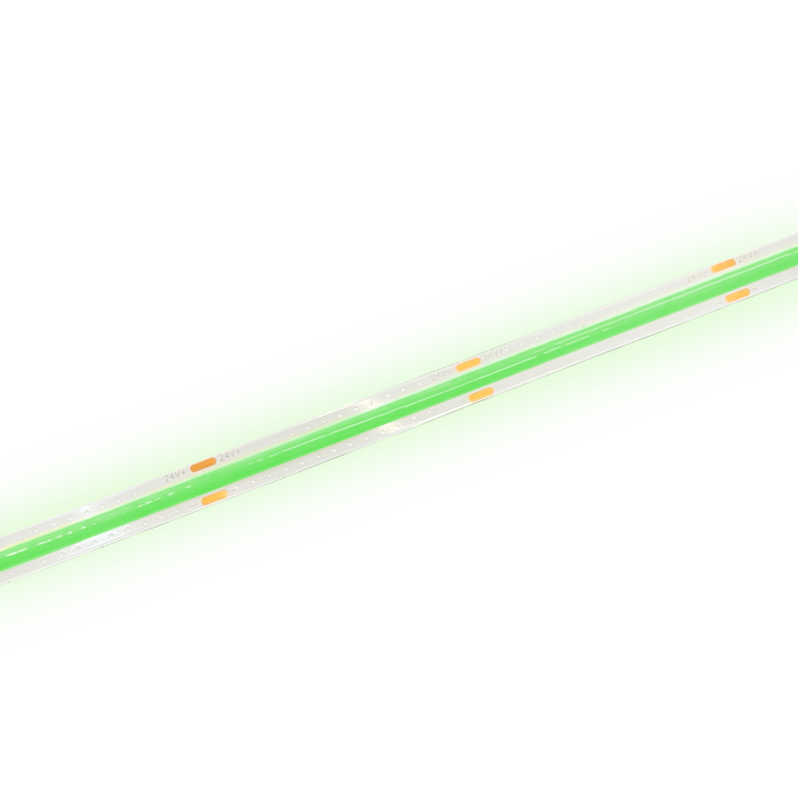 RUBAN LED COF IP20IRC90 10W  8MMX5M VERT GREEN 540NM