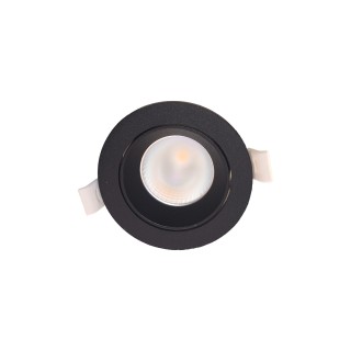 SPOT PARIS IP54 ORIENTABLE 9W 810 LM IRC 90 Ø85X60MM 38° NOIR