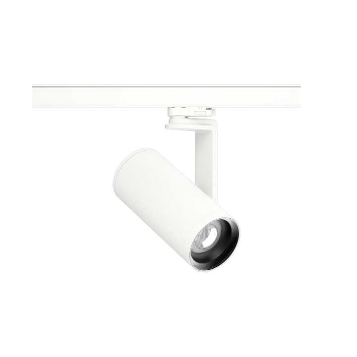 PROJECTEUR RAIL D110x228MM IRC 97 10-60° 30W BLANC