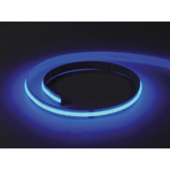 RUBAN LED COF IP20IRC90 10W  8MMX5M BLEU 455NM
