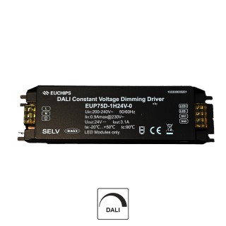 DRIVER 24V 75W DIMMABLE DALI PUSH DIM