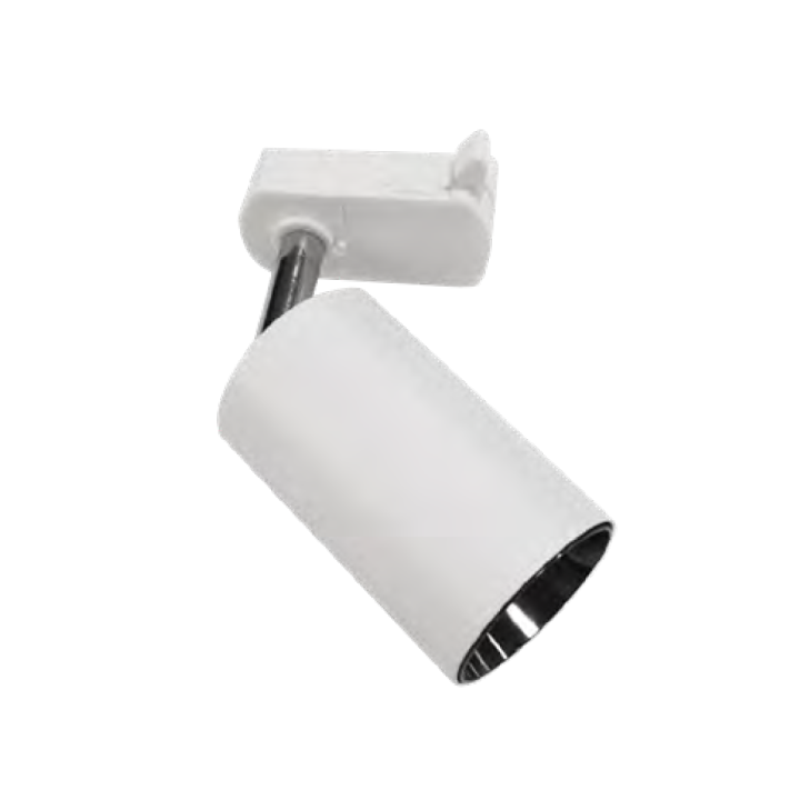 PROJECTEUR RAIL TRIPHASE POUR GU10 MAXI 25W Ø55*H138 MM NOIRPS0052