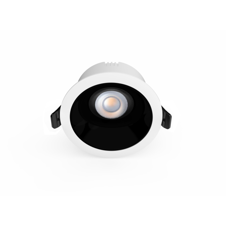 SPOT BLANC REFLECTEUR NOIR 50° Ø88*43MM AC220-240V 7W