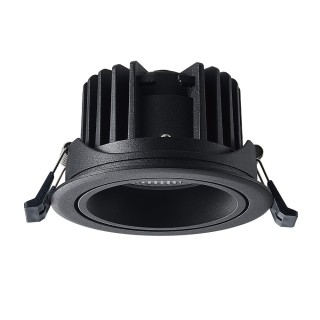 SPOT IP44 ORIENTABLE 100*56MM 15W IRC 90 60° NOIR 