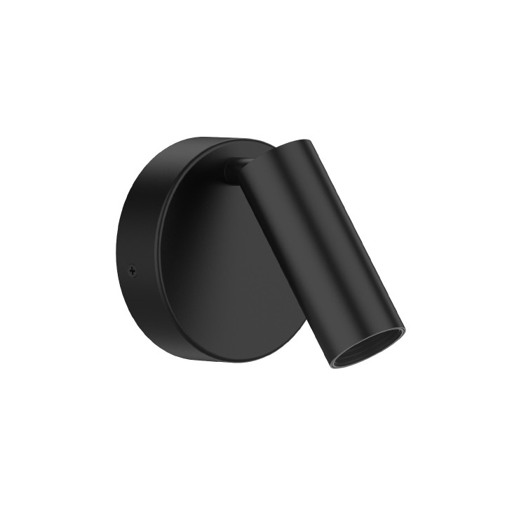 LISEUSE PATERE ROND D95*71MM 3W 50° 3000K NOIR