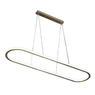 SUSPENSION OVALE 330X1260 MM OR 60W 4920LM 2700/4000/5700K